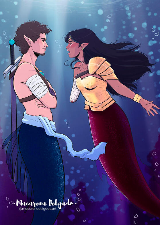 Arte Digital Ilustrado Mermay 2024